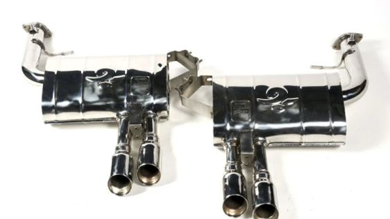 Photo of Tubi Style Sport Exhaust Mufflers for the Ferrari 612 Scaglietti - Image 2